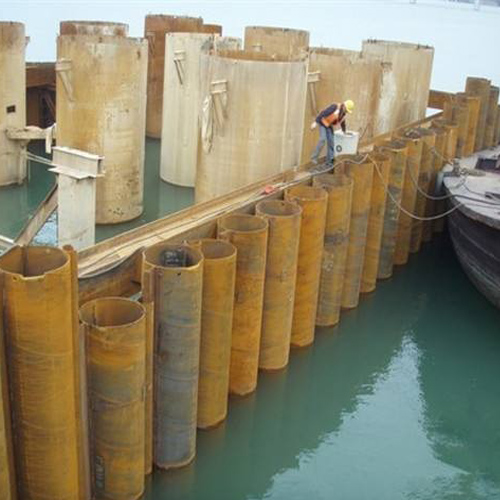 绵阳钢护筒现场安装